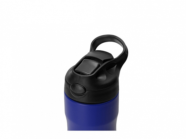Бутылка для воды Hike Waterline, нерж сталь, 850 мл, синий с логотипом в Ставрополе заказать по выгодной цене в кибермаркете AvroraStore