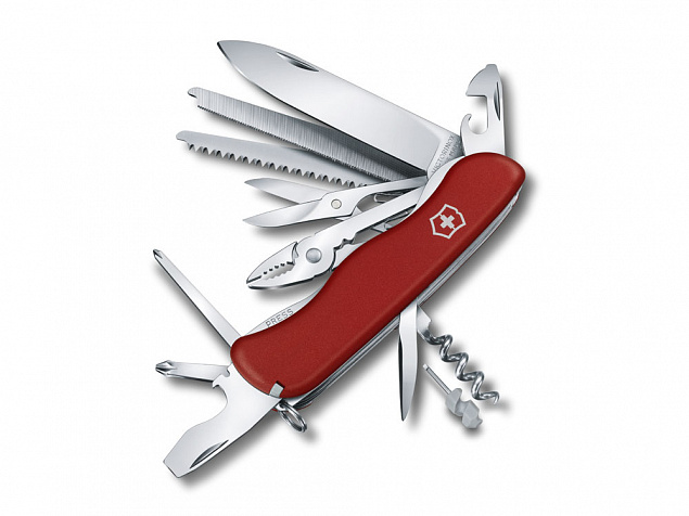 Нож перочинный «WorkChamp», 111 мм, 21 функция с логотипом в Ставрополе заказать по выгодной цене в кибермаркете AvroraStore
