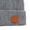 Шапка Brugge Even, серый меланж с логотипом в Ставрополе заказать по выгодной цене в кибермаркете AvroraStore