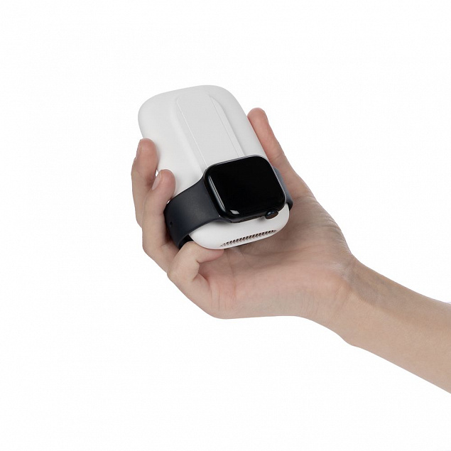 Универсальный магнитный аккумулятор Feel Motion, 5000 мАч, белый с логотипом в Ставрополе заказать по выгодной цене в кибермаркете AvroraStore