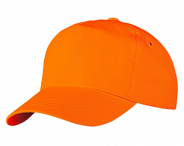 Бейсболка Unit Promo, оранжевая с логотипом в Ставрополе заказать по выгодной цене в кибермаркете AvroraStore