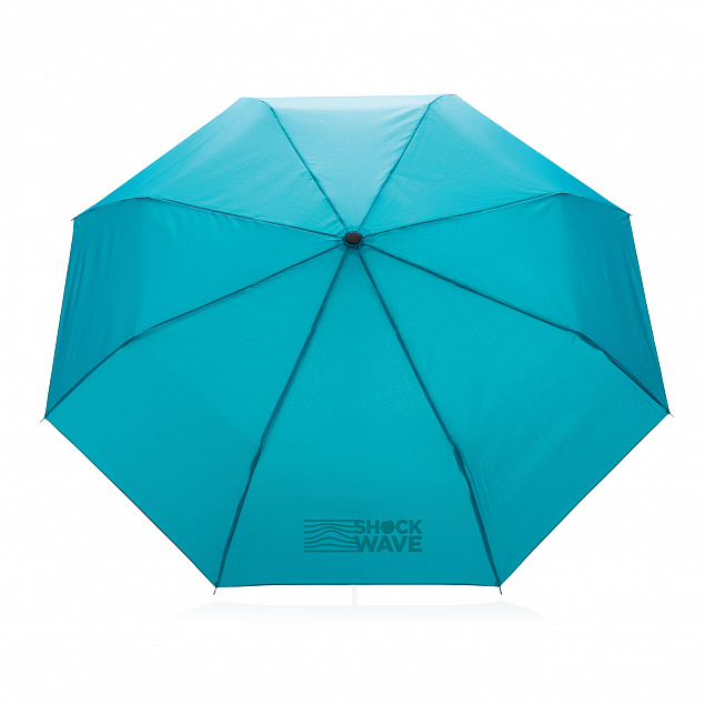 Компактный зонт Impact из RPET AWARE™, 20.5" с логотипом в Ставрополе заказать по выгодной цене в кибермаркете AvroraStore
