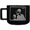 Чашка «Леон», черная с логотипом в Ставрополе заказать по выгодной цене в кибермаркете AvroraStore