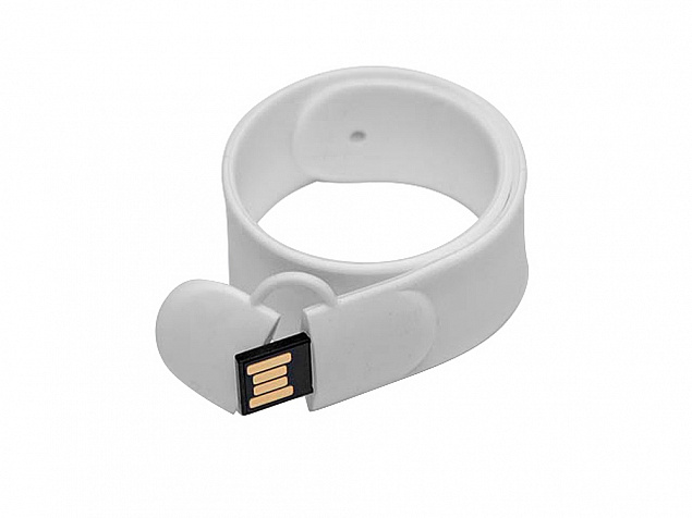 USB 2.0- флешка на 16 Гб в виде браслета с логотипом в Ставрополе заказать по выгодной цене в кибермаркете AvroraStore