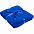 Плед Plush, синий с логотипом в Ставрополе заказать по выгодной цене в кибермаркете AvroraStore