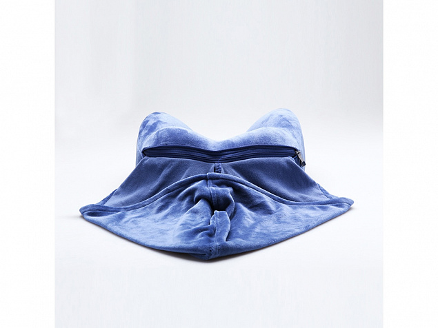 Подушка для путешествий с эффектом памяти, с капюшоном «Hooded Tranquility Pillow» с логотипом в Ставрополе заказать по выгодной цене в кибермаркете AvroraStore