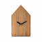 Бамбуковые часы La Casa, коричневые с логотипом в Ставрополе заказать по выгодной цене в кибермаркете AvroraStore