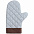Прихватка-рукавица Keep Palms, серо-голубая с логотипом в Ставрополе заказать по выгодной цене в кибермаркете AvroraStore