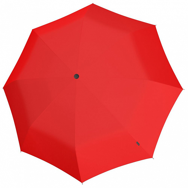 Складной зонт U.090, красный с логотипом в Ставрополе заказать по выгодной цене в кибермаркете AvroraStore