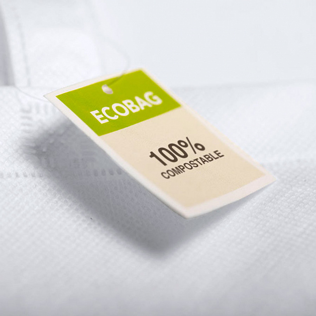 Сумка для покупок MOLTUX, белый, 40x36 см, 100% пластик PLA с логотипом в Ставрополе заказать по выгодной цене в кибермаркете AvroraStore