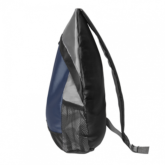 Рюкзак Pick, т.синий/серый/чёрный, 41 x 32 см, 100% полиэстер 210D с логотипом в Ставрополе заказать по выгодной цене в кибермаркете AvroraStore