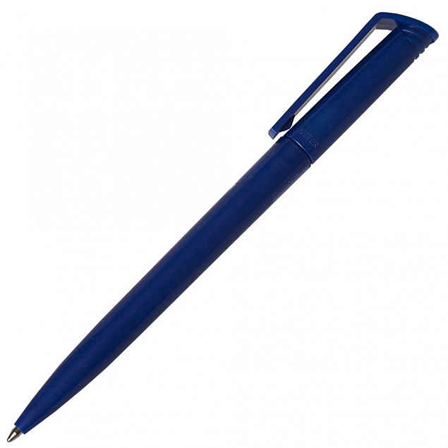 Ручка шариковая Flip, темно-синяя с логотипом в Ставрополе заказать по выгодной цене в кибермаркете AvroraStore