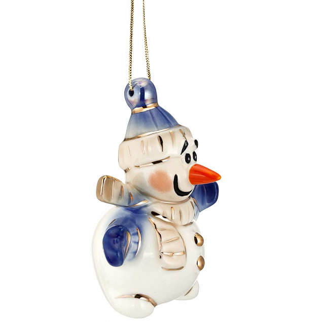 Фарфоровая елочная игрушка Olaf с логотипом в Ставрополе заказать по выгодной цене в кибермаркете AvroraStore