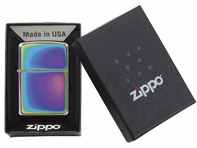Зажигалка ZIPPO Classic с покрытием Spectrum™ с логотипом в Ставрополе заказать по выгодной цене в кибермаркете AvroraStore