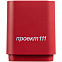 Беспроводная колонка с подсветкой логотипа Glim, красная с логотипом в Ставрополе заказать по выгодной цене в кибермаркете AvroraStore