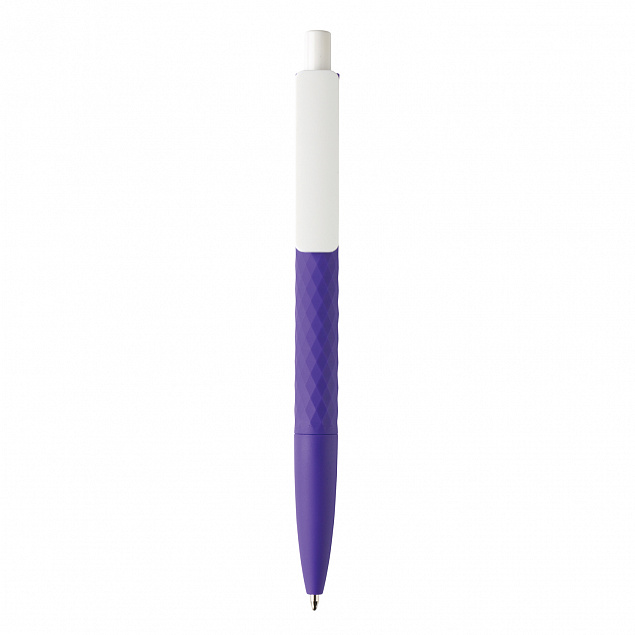 Ручка X3 Smooth Touch, фиолетовый с логотипом в Ставрополе заказать по выгодной цене в кибермаркете AvroraStore