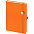 Ежедневник Favor Metal, недатированный, оранжевый с логотипом в Ставрополе заказать по выгодной цене в кибермаркете AvroraStore