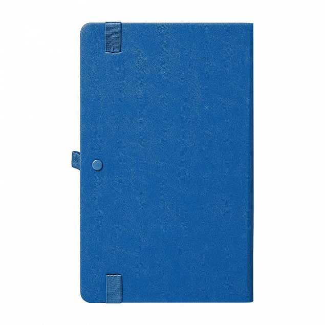 Ежедневник недатированный HAMILTON, A5, ярко-синий, кремовый блок с логотипом в Ставрополе заказать по выгодной цене в кибермаркете AvroraStore