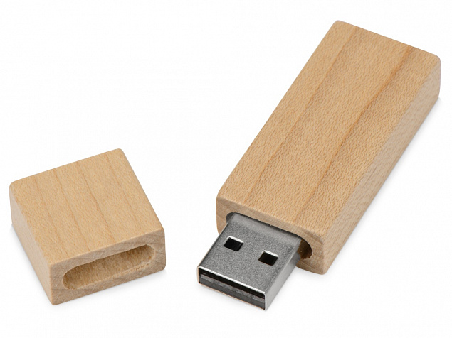 USB-флешка на 16 Гб Woody с мини-чипом с логотипом в Ставрополе заказать по выгодной цене в кибермаркете AvroraStore