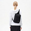Рюкзак cross body, Sigma, черный/серый с логотипом в Ставрополе заказать по выгодной цене в кибермаркете AvroraStore