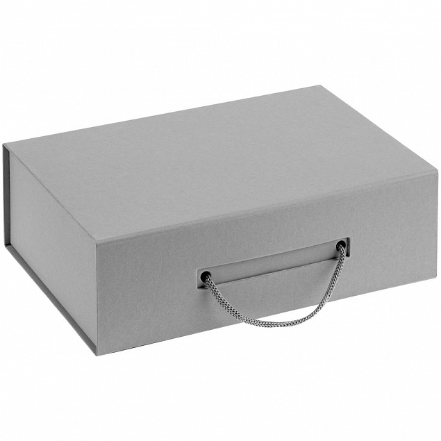 Коробка Matter, серая с логотипом в Ставрополе заказать по выгодной цене в кибермаркете AvroraStore