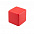 Антистресс Сube, красный с логотипом в Ставрополе заказать по выгодной цене в кибермаркете AvroraStore