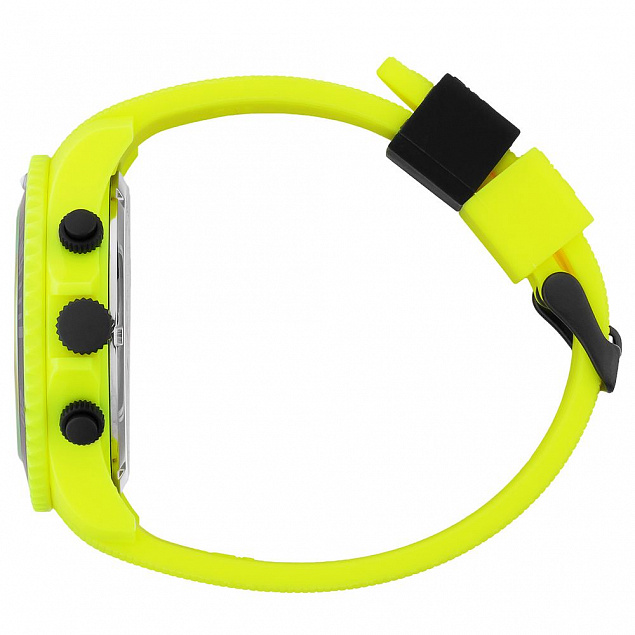 Часы наручные ICE chrono-Neon,желтый с логотипом в Ставрополе заказать по выгодной цене в кибермаркете AvroraStore