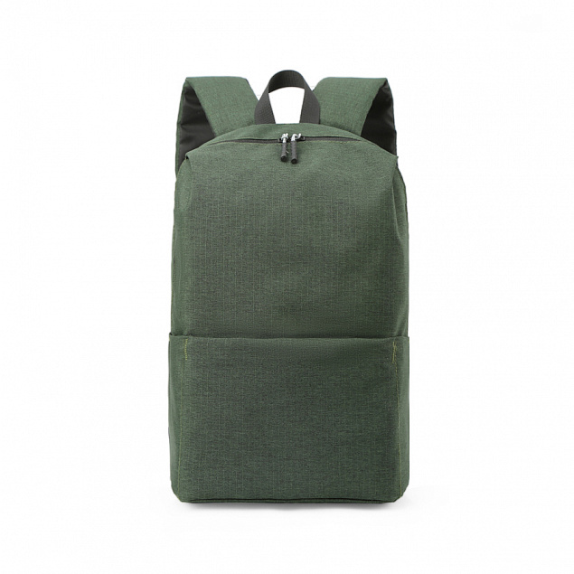Рюкзак "Simplicity" - Зеленый FF с логотипом в Ставрополе заказать по выгодной цене в кибермаркете AvroraStore