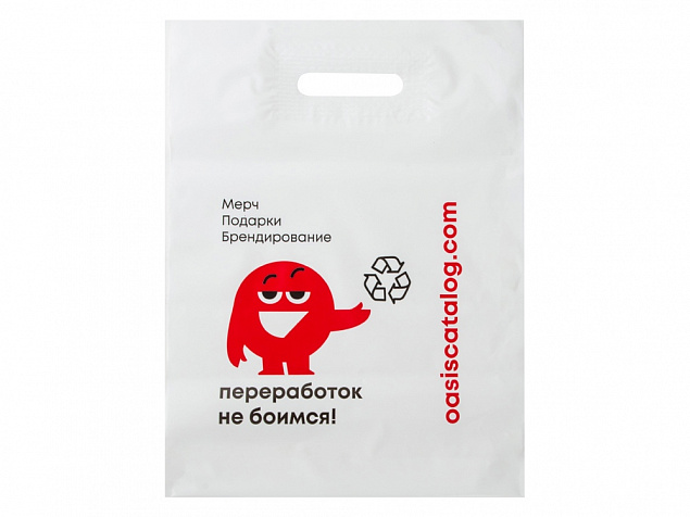 Фирменный пакет Oasis, S с логотипом в Ставрополе заказать по выгодной цене в кибермаркете AvroraStore