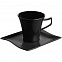 Кофейная пара Twist Mist, черная с логотипом в Ставрополе заказать по выгодной цене в кибермаркете AvroraStore