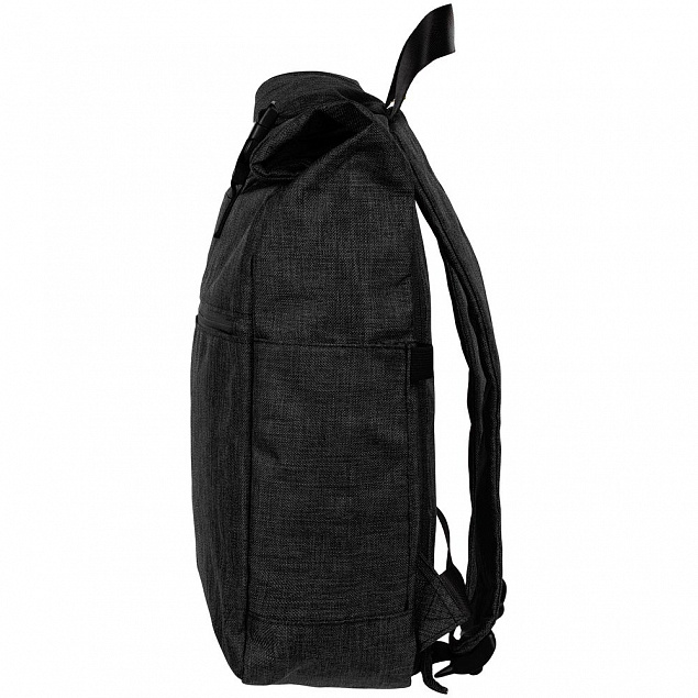 Рюкзак Packmate Roll, черный с логотипом в Ставрополе заказать по выгодной цене в кибермаркете AvroraStore