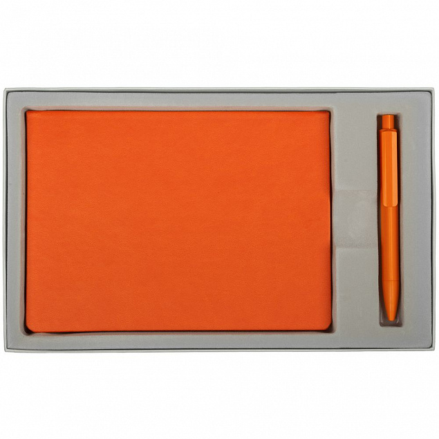 Набор Brand Tone, оранжевый с логотипом в Ставрополе заказать по выгодной цене в кибермаркете AvroraStore