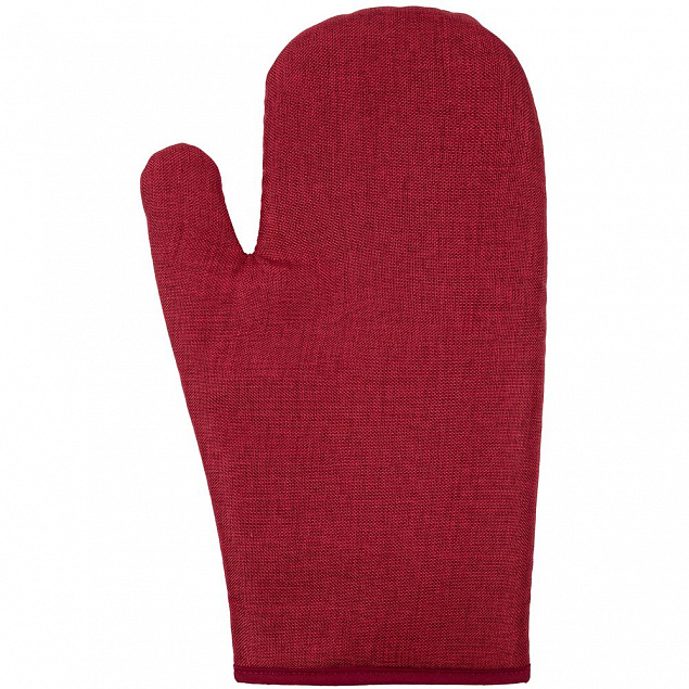 Прихватка-рукавица Settle In, красная с логотипом в Ставрополе заказать по выгодной цене в кибермаркете AvroraStore