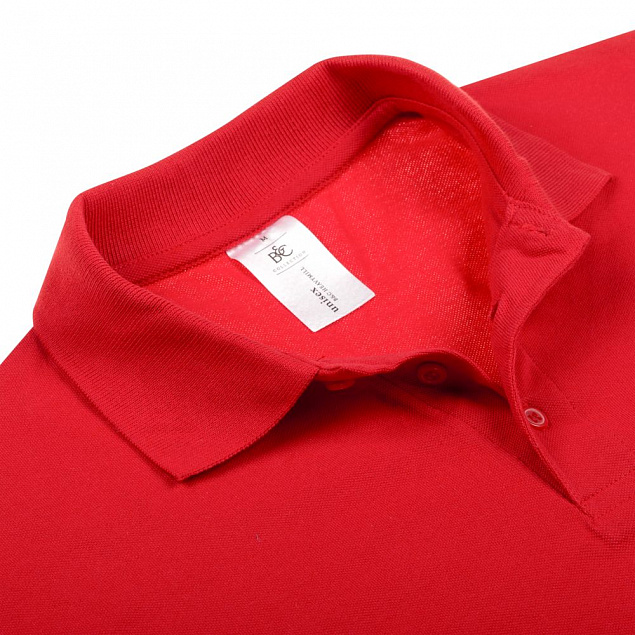 Рубашка поло Heavymill красная с логотипом в Ставрополе заказать по выгодной цене в кибермаркете AvroraStore