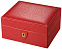 Шкатулка для драгоценностей LIVERPOOL, красная с логотипом в Ставрополе заказать по выгодной цене в кибермаркете AvroraStore