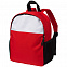 Детский рюкзак Comfit, белый с красным с логотипом в Ставрополе заказать по выгодной цене в кибермаркете AvroraStore