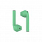 Наушники беспроводные с зарядным боксом TWS AIR SOFT, цвет мятный с логотипом в Ставрополе заказать по выгодной цене в кибермаркете AvroraStore
