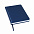 Ежедневник недатированный Bliss, А5,  синий, белый блок, без обреза с логотипом в Ставрополе заказать по выгодной цене в кибермаркете AvroraStore