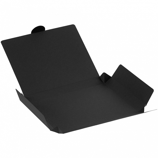 Коробка самосборная Flacky Slim, черная с логотипом в Ставрополе заказать по выгодной цене в кибермаркете AvroraStore