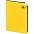 Ежедневник Angle, недатированный, желтый с логотипом в Ставрополе заказать по выгодной цене в кибермаркете AvroraStore