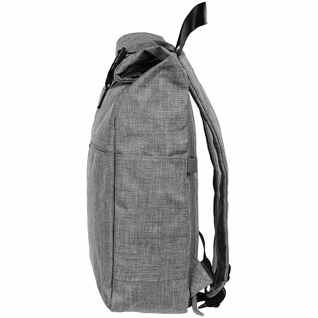Рюкзак Packmate Roll, серый с логотипом в Ставрополе заказать по выгодной цене в кибермаркете AvroraStore