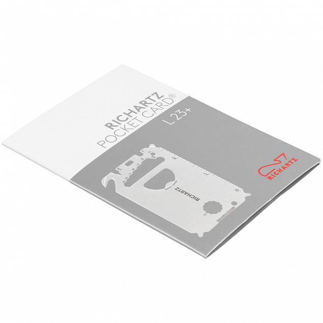 Мультиинструмент Pocket Card L 23+ с логотипом в Ставрополе заказать по выгодной цене в кибермаркете AvroraStore