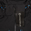 Куртка софтшелл женская Patrol, черная с синим с логотипом в Ставрополе заказать по выгодной цене в кибермаркете AvroraStore
