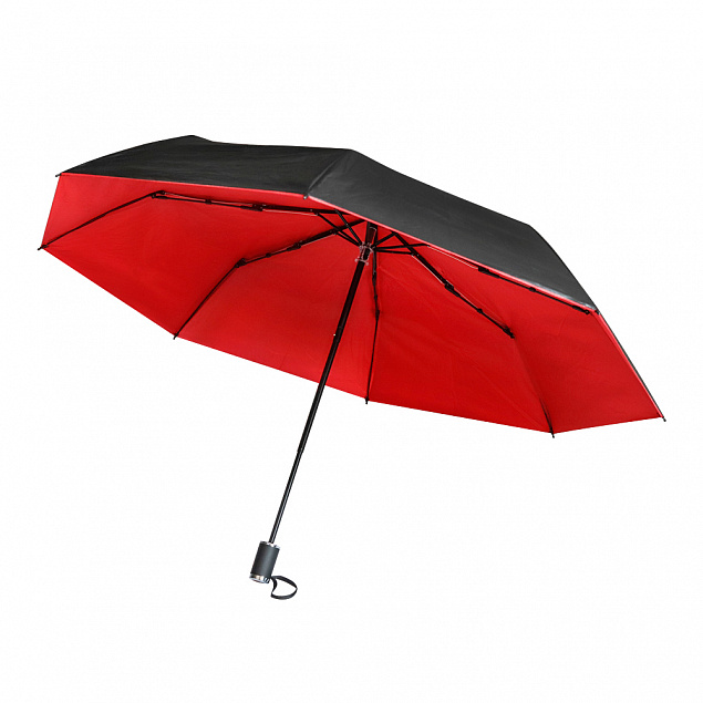 Зонт Glamour - Красный PP с логотипом в Ставрополе заказать по выгодной цене в кибермаркете AvroraStore