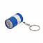 Брелок-фонарик, синий с логотипом в Ставрополе заказать по выгодной цене в кибермаркете AvroraStore