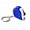 Рулетка- брелок 1 м TRESNA, Королевский синий с логотипом в Ставрополе заказать по выгодной цене в кибермаркете AvroraStore