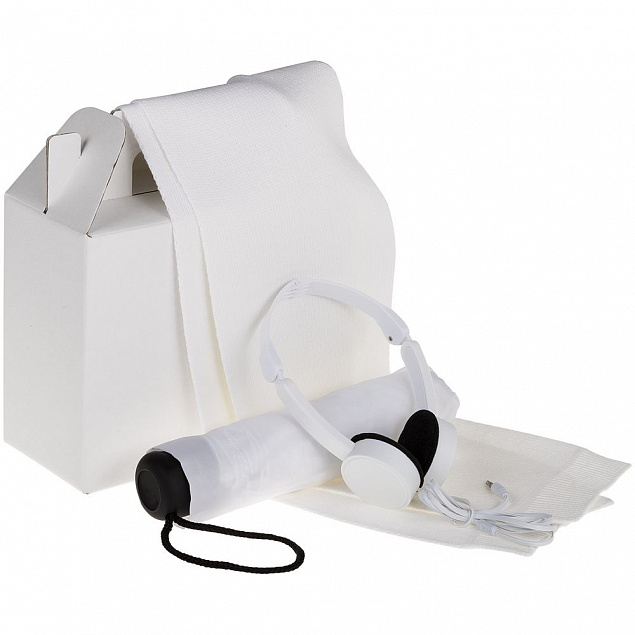 Коробка In Case S, ver.2, белая с крафтовым оборотом с логотипом в Ставрополе заказать по выгодной цене в кибермаркете AvroraStore