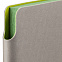 Ежедневник Flexpen, недатированный, серебристо-зеленый с логотипом в Ставрополе заказать по выгодной цене в кибермаркете AvroraStore