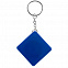 Брелок с рулеткой Square ver.2, синий с логотипом в Ставрополе заказать по выгодной цене в кибермаркете AvroraStore