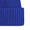 Шапка Yong, синяя с логотипом в Ставрополе заказать по выгодной цене в кибермаркете AvroraStore